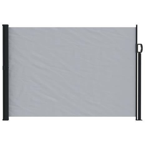 vidaXL Käytäväverho Harmaa 600 x 140 cm Polyesteri