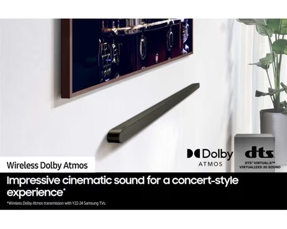 Samsung HW-S700D/EN soundbar speaker Black 3.1 channels