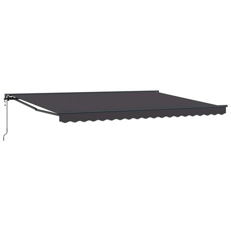 vidaXL Aurinkovarjon runko Antrasiitti 450 × 300 cm