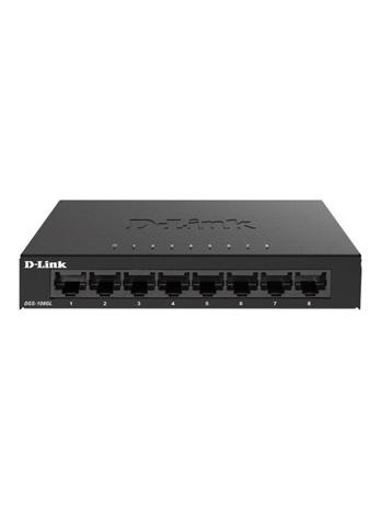 D-Link DGS-108GL/E, kytkin
