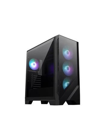 MSI MAG Forge 320R AIRFLOW Micro Tower Black, Transparent