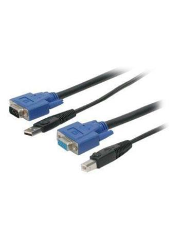 StarTech.com 6 ft 2-in-1 USB KVM Cable