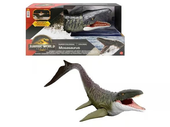Jurassic World - KOLOSSAALI MOSASAURUS -dinosaurus 91 cm JGB51
