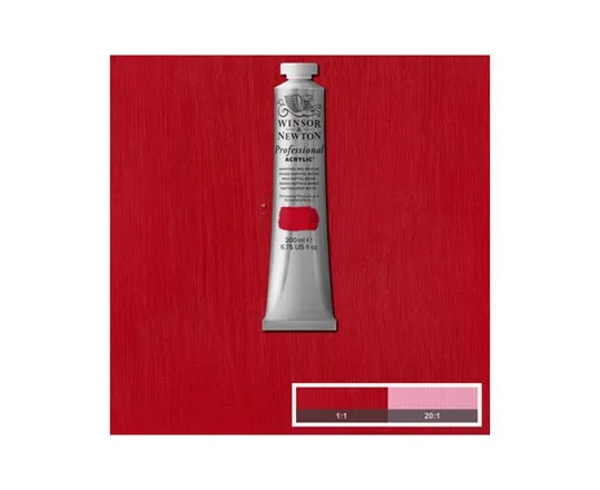 Prof Acrylic 200ML NAPHTHOL RED MEDIUM 423