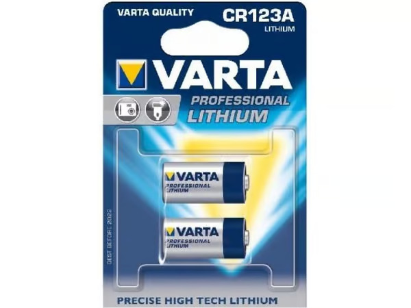 Varta – Professional Lithium CR123A 2 Pack (6205301402)