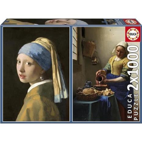 Educa Vermeer Palapeli 2x1000 palaa