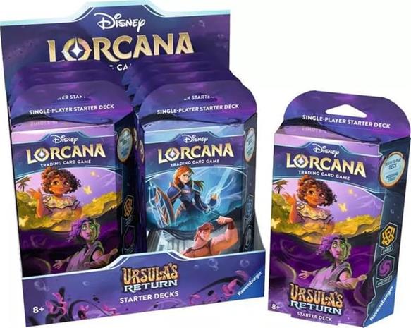 Disney Lorcana Ursula's Return Starter Deck Amber & Amethyst