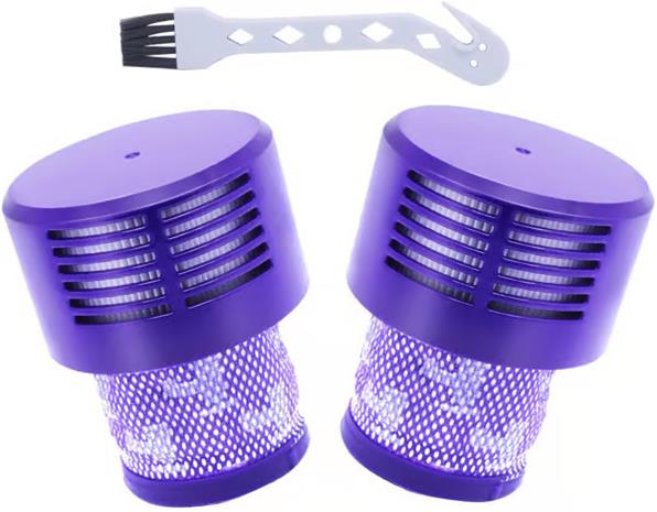 2-komponenttinen pölynimurin suodatin Dyson V10:lle