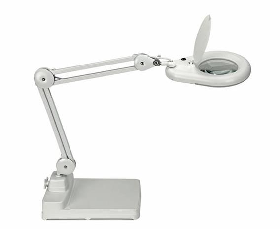 LED-suurennuslasivalaisin MAULviso valkoinen