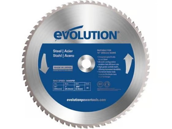 Evolution EV355S Sahanterä 355x25,4mm, 66T