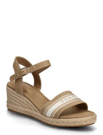 Tommy Hilfiger Mid Wedge Espad Webbing - Blue - 41