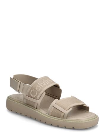Calvin Klein Sq Molded Sandal Webb - Navy - 41