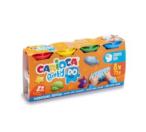 Carioca BABY Modeling Wax 8*75gr.