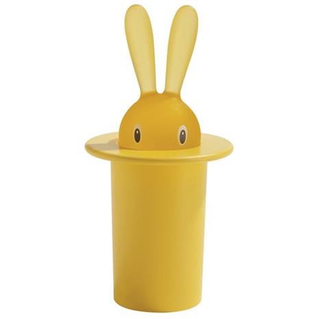 Alessi Magic Bunny -hammastikkuteline, keltainen