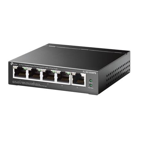 TP-Link TL-SG105MPE 5-Port Gigabit Easy Smart PoE+ Switch
