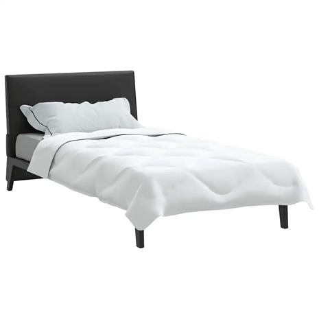vidaXL Peitto Valkoinen 200 x 140 x 4 cm Polyesteri