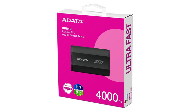 Ulkoinen kovalevy Adata SD810 SD810-4000G-CBK – kuva 2/4