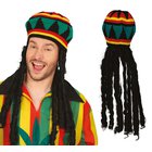 Rasta hattu hiuksilla