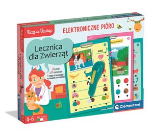 Kalbantis kynä eläimet puolaksi Clementoni 50389