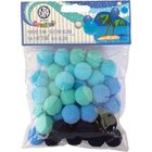 Creativo Fluffy pom-pom pallot, 20mm, 36 kpl.