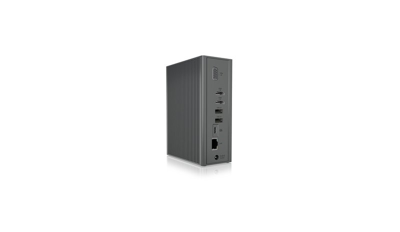 ICY BOX IB-DK2262AC Wired USB 3.2 Gen 1 (3.1 Gen 1) Type-C Anthracite