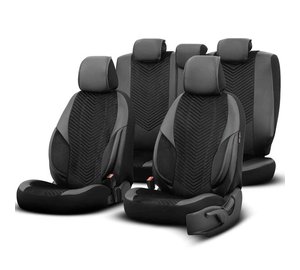 Auton istuinpäälliset OTOM ADVANCED 204 BLACK BABYFACE 3-ZIP