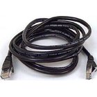 Verkkokaapeli Lan Patchcord Cat 6 U/utp litteä 7m musta