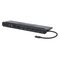 Manhattan USB-C Dock/Hub with Card Reader and MST, Ports (x9): Audio 3.5mm, DisplayPort, Ethernet, HDMI, USB-A (x3), USB-C and VGA, With Power Delivery (100W) to USB-C Port (Note add USB-C wall charger and USB-C cable needed),All Ports can be used at the – kuva 1