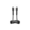SBS TECABLETYPCCSK USB-C spiral cable - USB-C 0.5m - black – kuva 1