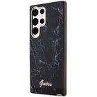 Guess tapauksessa Samsung Galaxy S23 Ultra GUHCS23LPCUMAK musta HC PU/TPU Marble
