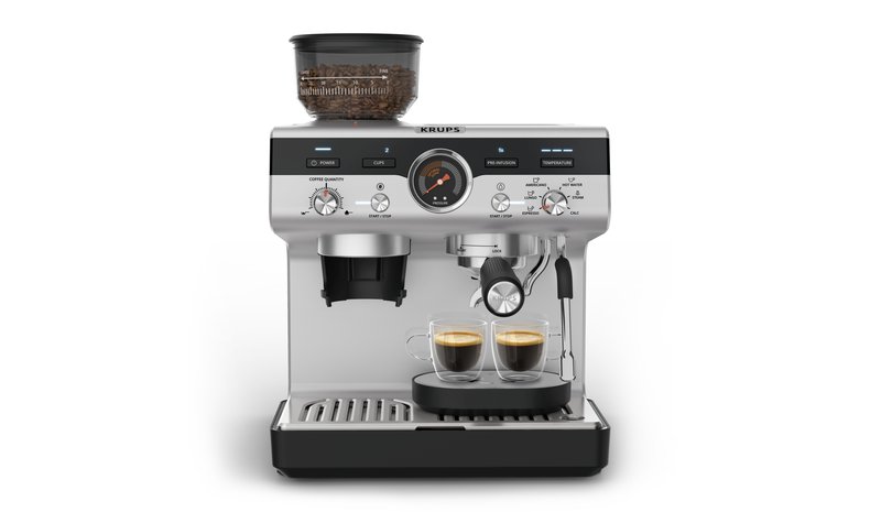 Krups Precision XP801T10 coffee maker Semi-auto Espresso machine 3 L