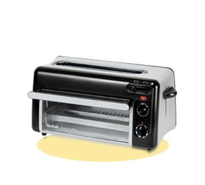 Tefal TL6008 2 slice(s) 1300 W Aluminium, Black