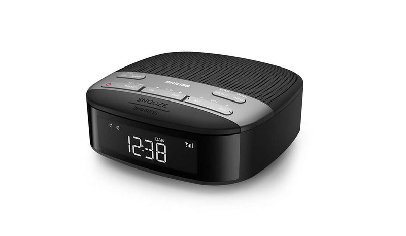 Philips TAR3505/12 radio Clock Digital Black, Grey