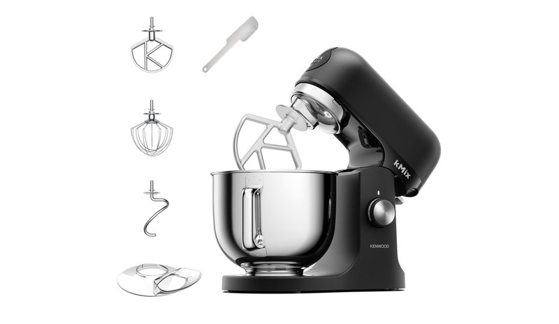 Kenwood kMix Stand mixer 1000 W Black, Silver