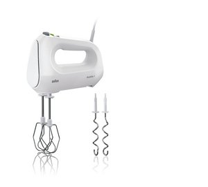 Braun MultiMix 1 Hand mixer 400 W White
