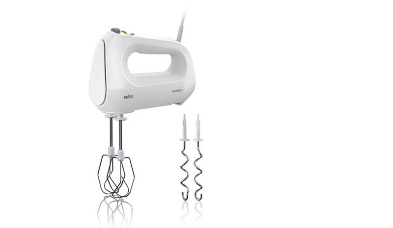 Braun MultiMix 1 Hand mixer 400 W White