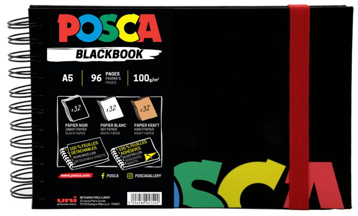 Posca - A5 BlackBook (401855) – kuva 2/2