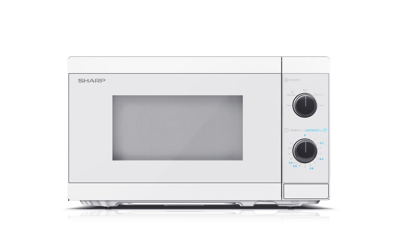 Sharp YC-MS01E-C microwave White Solo microwave Countertop 20 L 800 W