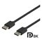 Deltaco DP8K-1015, DisplayPort, 1,5 m – kuva 1
