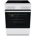 Hisense The H2CC8617WB cooker features a spacious 71 litre oven and fast heating glass ceramic hob for effortless cooking. With a soft close door, easy steam cleaning and precise heat control, it's designed to make every meal effortless and delicious.