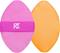Real Techniques - Miracle 2-in1 Powder Puff Duo - Pink/Orange – kuva 6