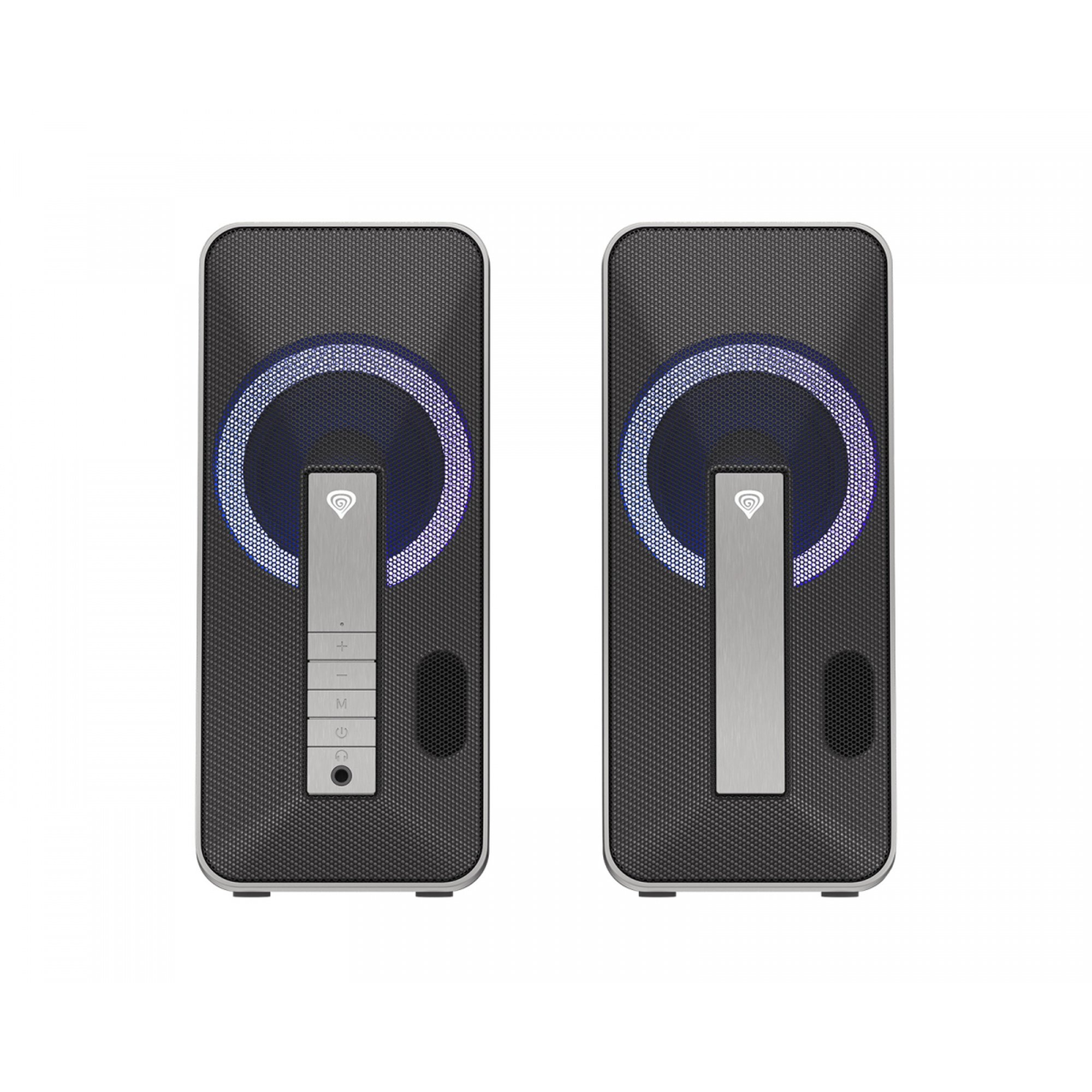 Genesis Helium 100BT 2.0 Kaiuttimet ja Bluetooth - Musta