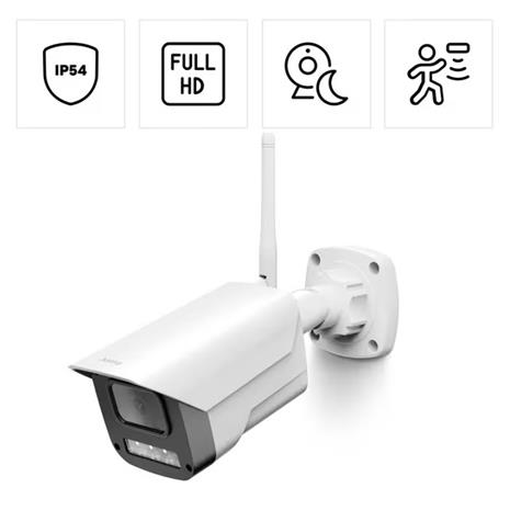 Hama 00176653 security camera Bullet IP security camera Outdoor 1920 x 1080 pixels Wall