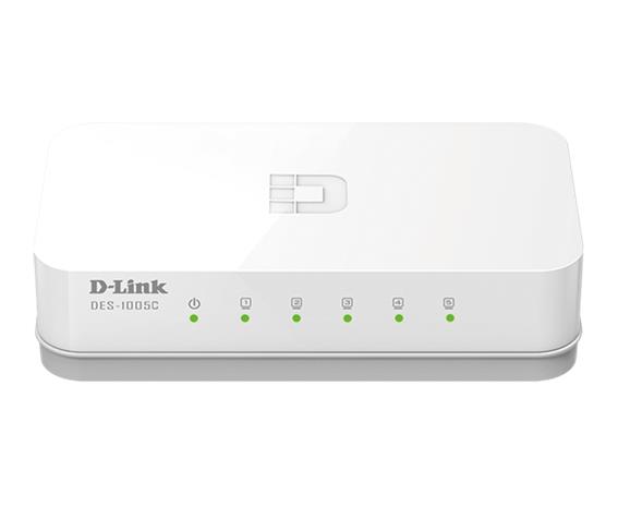 D-Link DES-1005C/E, kytkin
