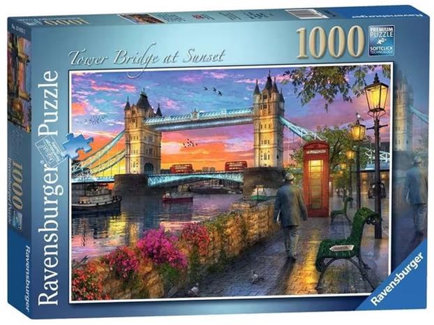 Tower Bridge At Sunset Palapelit 1000 palaa, Ravensburger