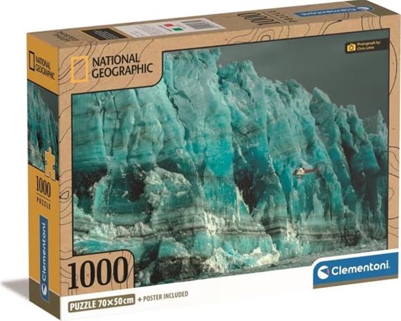 CLEMENTONI puzzle Hubbard Glacier, 1000pcs., 39731