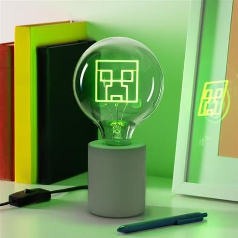 Minecraft Creeper - Led Neon Bulb Lamp – kuva 8/8