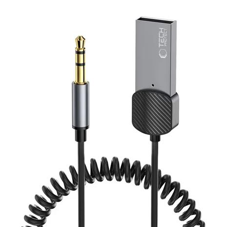 Tech-Protect Bluetooth-sovitin UltraBoost AUX Audio, harmaa