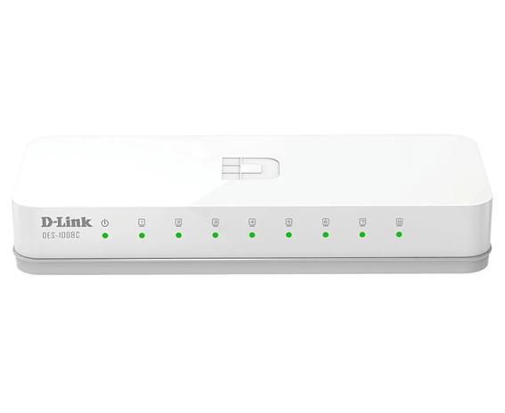 D-Link DES-1008C/E, kytkin