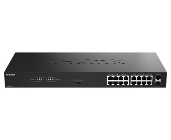 D-Link DGS-1018P/E, kytkin